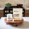 Suplemento MSM detox celular para energía y longevidad humana