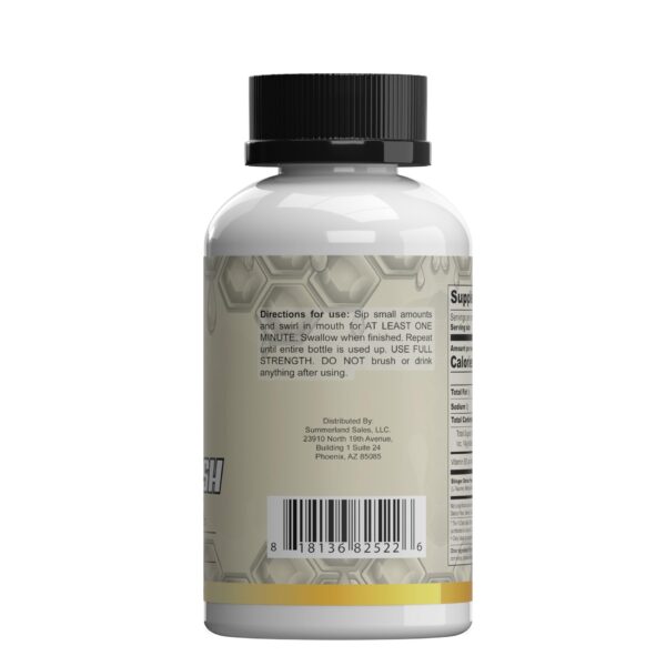 Etiqueta Stinger Detox ingredientes naturales para detox