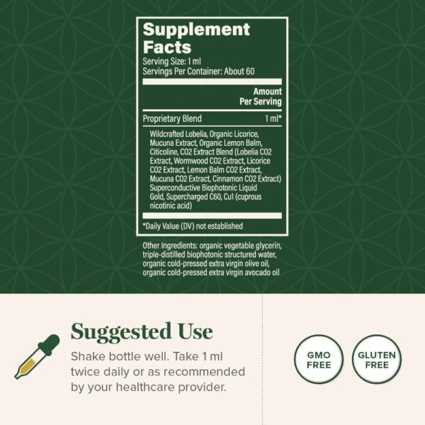 Presentación frontal detox proteína spike Global Healing Center