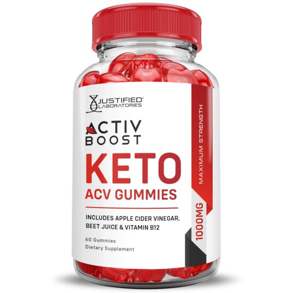 Suplemento keto vegano con gominolas activboost ACV