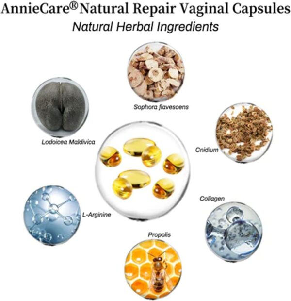 Cápsulas naturales HENGBANG para detox y cuidado femenino