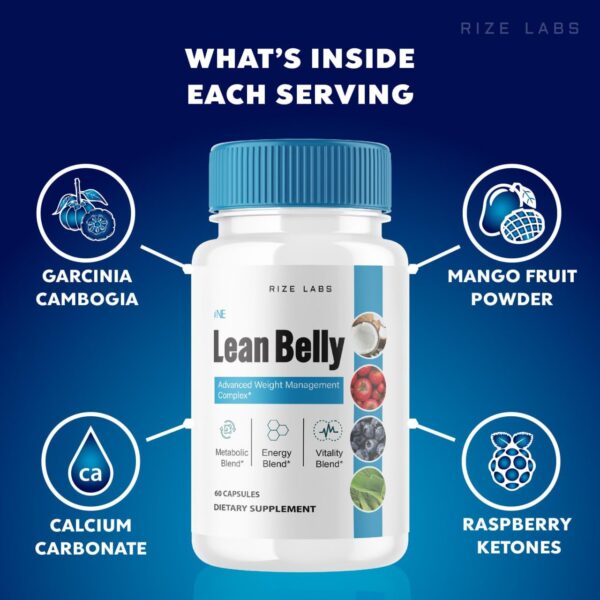 Cápsulas para desintoxicación Lean Belly