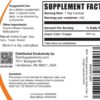 Frasco BulkSupplements para cápsulas ACV 500 mg