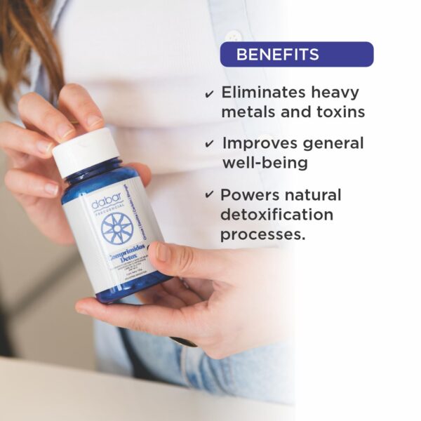 Tabletas detox para eliminar toxinas y metales pesados