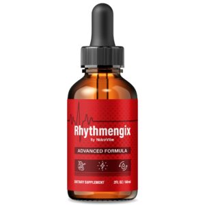 Frente del gotero NutraVibe Rhythmengix Gotas