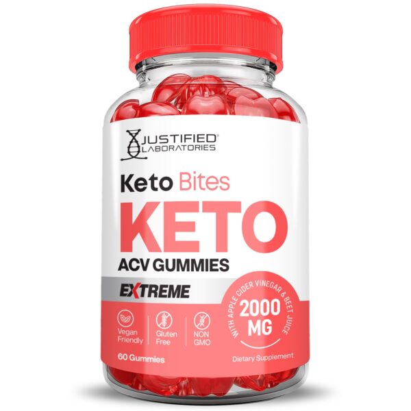 detalle gomitas keto bits acv pectina sin gluten sin gelatina