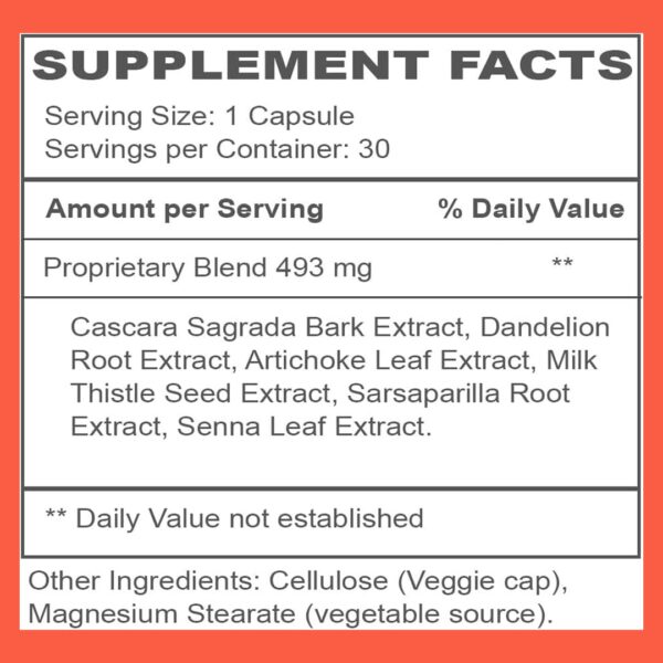 My Gentle Detox suplemento para limpieza intestinal