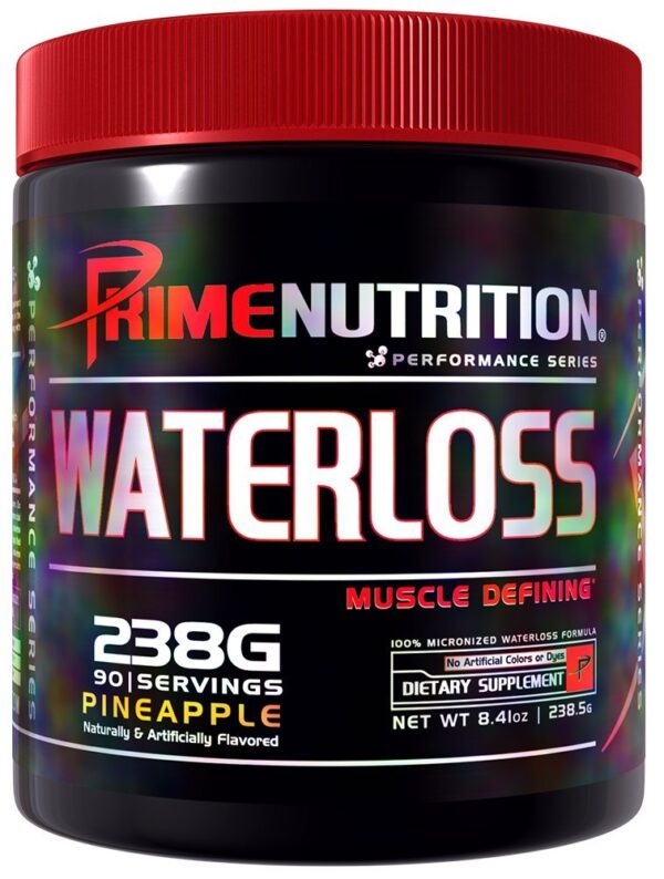 Water Loss Prime Nutrition diurético natural 90 porciones sabor piña