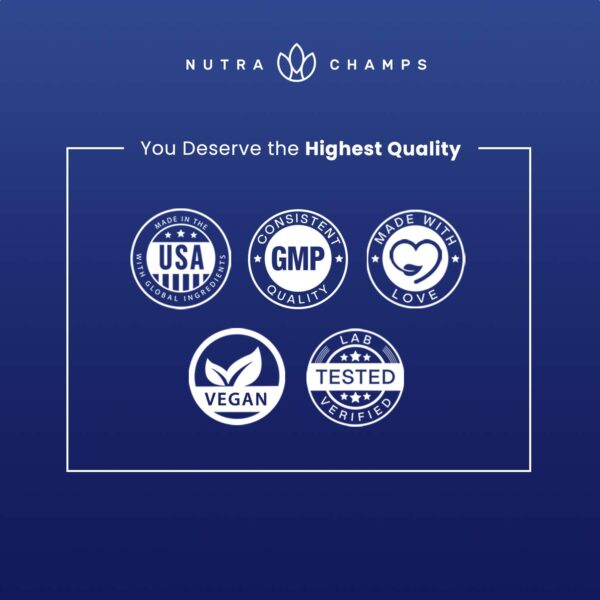 Suplementos NutraChamps probados y fabricados en cGMP