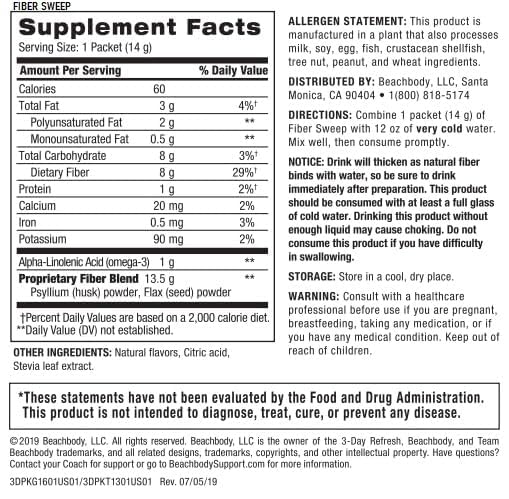 Batidos y suplementos del kit BODi 3 Días Refresh