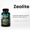 Cápsulas detox zeolita para soporte inmunológico y digestivo BUCKLEBURY