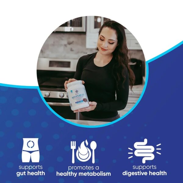 NuEthix Formulations polvo detox con proteína y energía vital