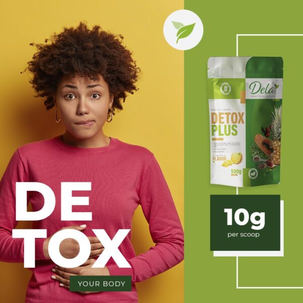 Dela Body plus Beauty suplemento limpieza de hígado y riñones