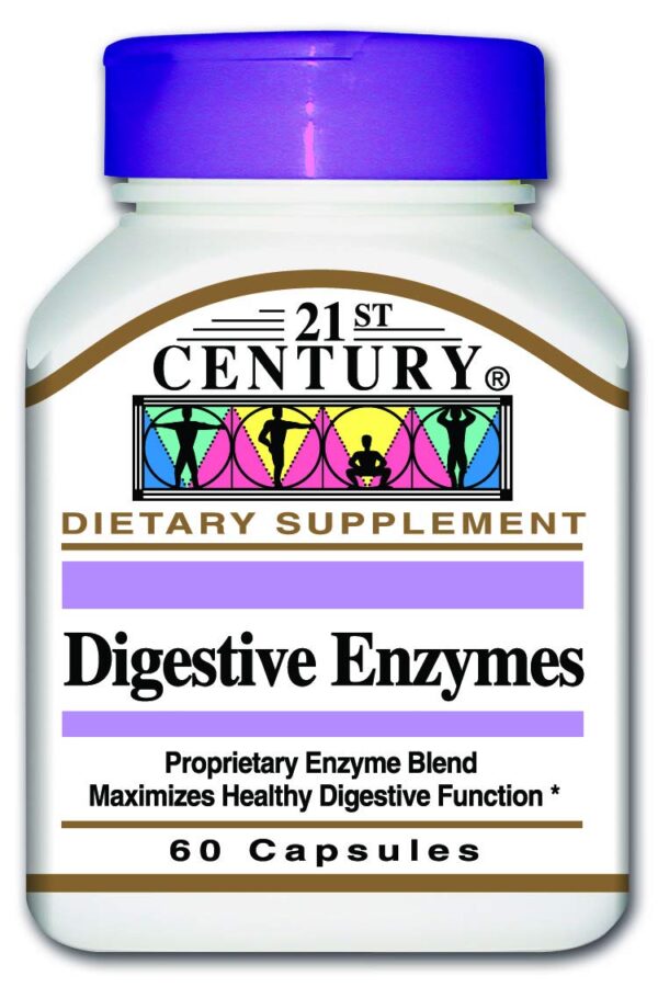 Digestive Enzymes 21st Century etiqueta