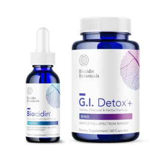Biocidin fórmula líquida para limpieza intestinal y detox