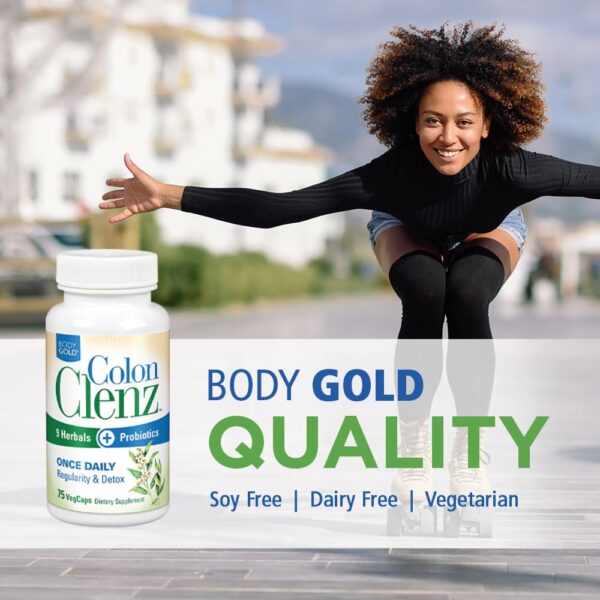Suplemento para limpieza intestinal Body Gold Colon Clenz