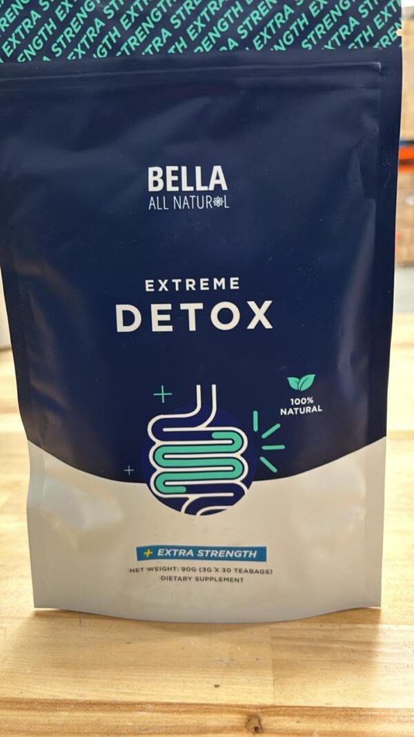 Caja de Té detox Bella para limpieza corporal y desintoxicante