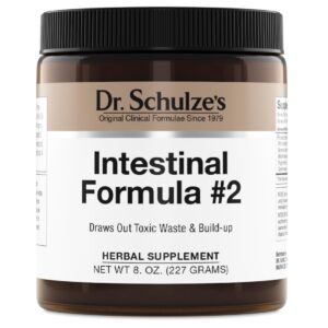 Dr Schulze limpieza herbal colon fórmula intestinal frasco 8 oz