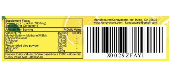 Botella sulfato magnesio Kangyacare detox hígado Botella sulfato magnesio Kangyacare detox hígado