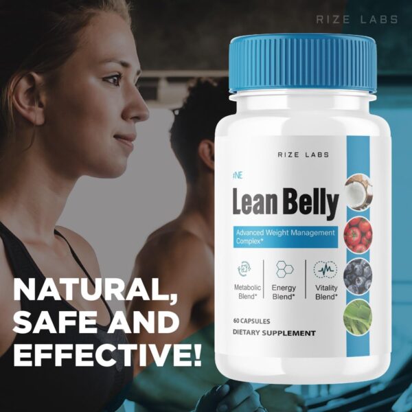 Cápsulas Lean Belly en primer plano