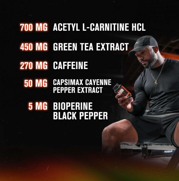 Frasco Burn-XT con tapa