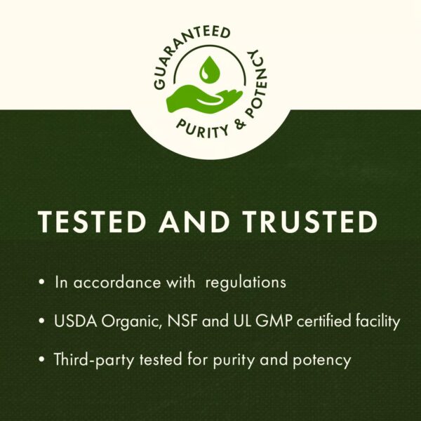 Detalle de ingredientes naturales Swanson