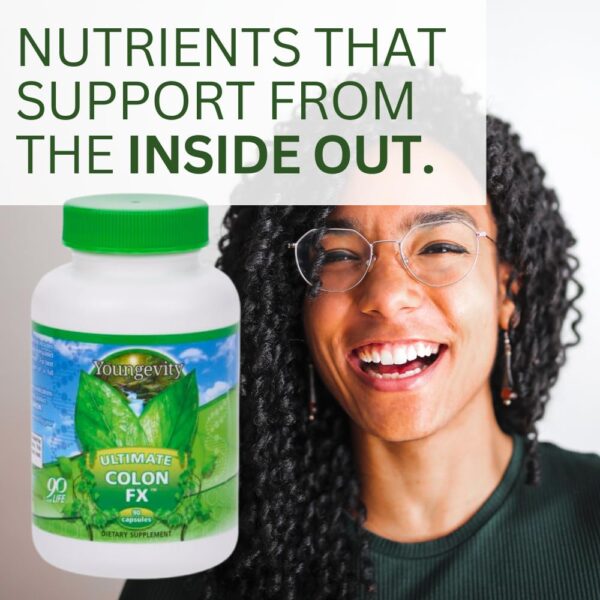 Cápsulas Youngevity para colon saludable