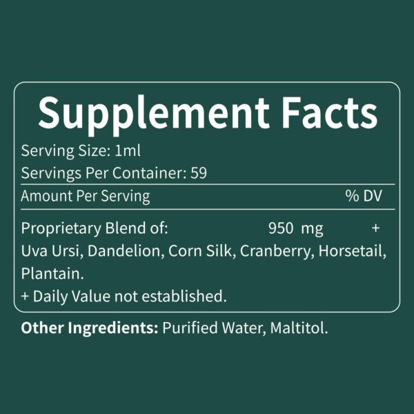 Suplemento detox gotas uva ursi fuenvegtal