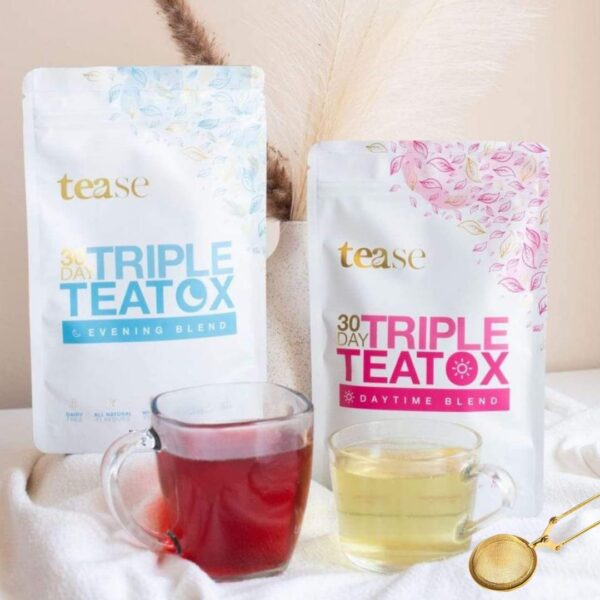 Botellas de té Tease Tea para detox