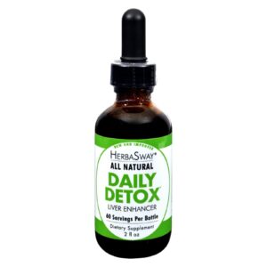 Herbsaway Daily Detox suplemento natural para hígado 60 dosis