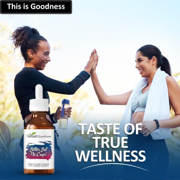 Suplemento Herbal Goodness ingredientes naturales orgánicos