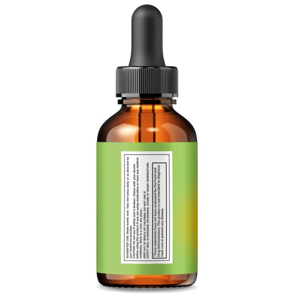 Vista de la etiqueta Slimogi fórmula líquida