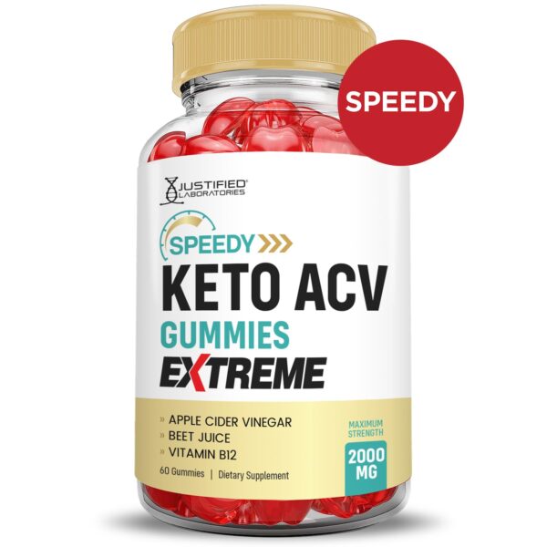 Gominolas veganas Speedy Keto ACV sin OGM sabor dulce
