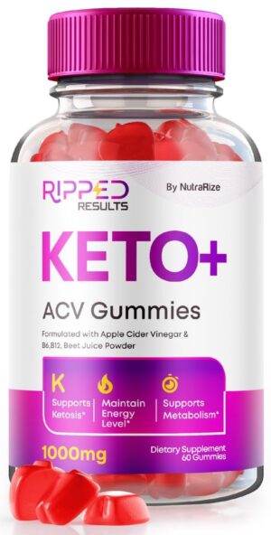 Paquete y gomitas NutraRize Ripped Results Keto + ACV 60 unidades Paquete y gomitas NutraRize Ripped Results Keto + ACV 60 unidades