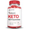 Etiqueta frontal Valiant Keto ACV Gummies 1000mg