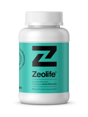 Botella Ancient Health Zeolite activada 60 cápsulas 1 gramo