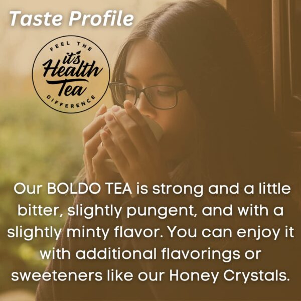 Bolsas de té de boldo para desintoxicación y bienestar