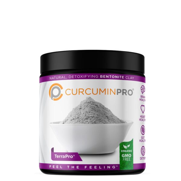 CurcuminPro TerraPro arcilla bentonita detox suplemento 90g