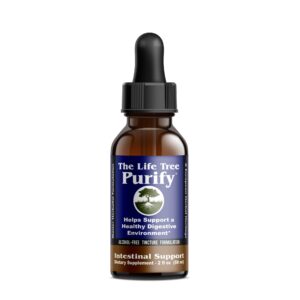 Purify tintura orgánica para limpieza intestinal avanzada natural
