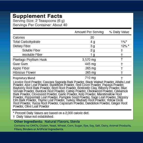 Pura Cleanse II bebida detox en polvo y listo para mezclar