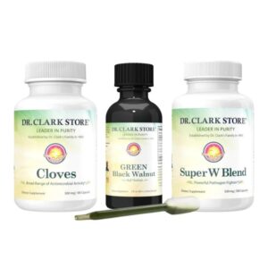 Kit Dr Clark apoyo y limpieza intestinal herbal natural