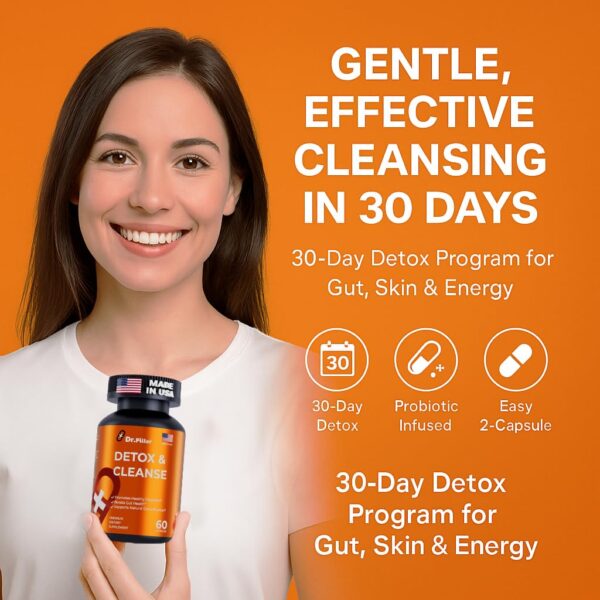 Embalaje de Dr.Piller detox limpieza herbal para hombres y mujeres