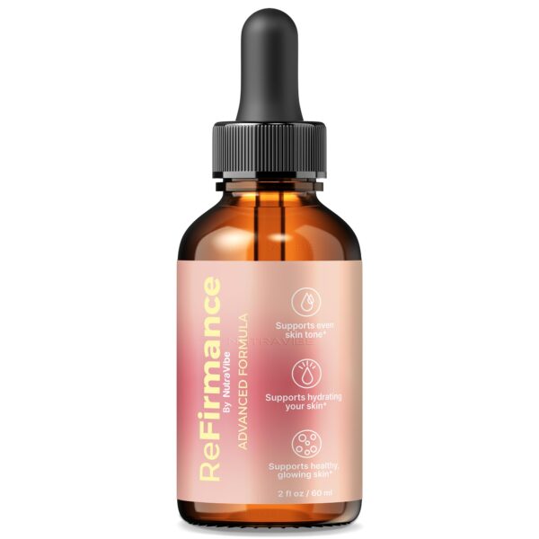 ReFirmance gotas frasco con etiqueta frontal