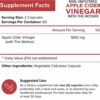 Suplemento vinagre de manzana para desintoxicación NutriFlair Suplemento vinagre de manzana para desintoxicación NutriFlair