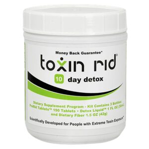Frontal del kit Toxin Rid 10 Day Detox