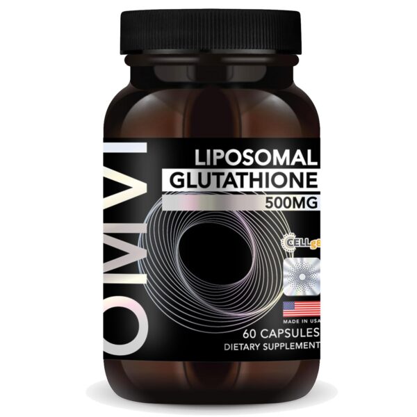 Cápsulas liposomales glutatión 500mg OMVI paquete 60 cápsulas