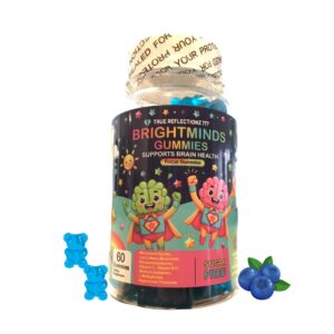 Zeolita gomitas para niños blues metileno vitaminas detox veganas