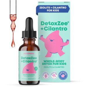 JoySpring DetoxZee gotas detox naturales para niños con cilantro