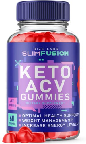 Gomitas Slim Fusion Keto ACV para pérdida de peso de rize labs