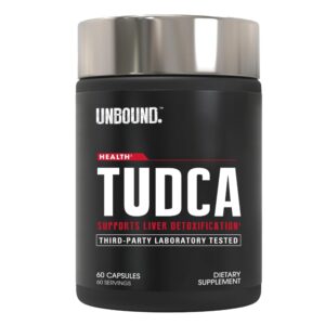 Suplemento Unbound Tudca por NutraBio 60 cápsulas
